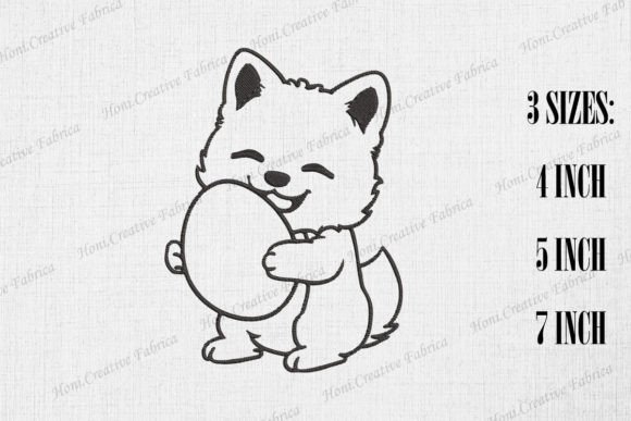Cute Dog Hugging Easter Egg: A Designer's Review