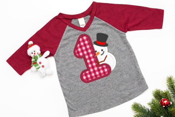 First Winter 1 with Snowman Applique Review