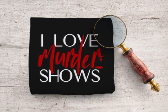 I Love Murder Shows: A Designer's Review for Business Merch