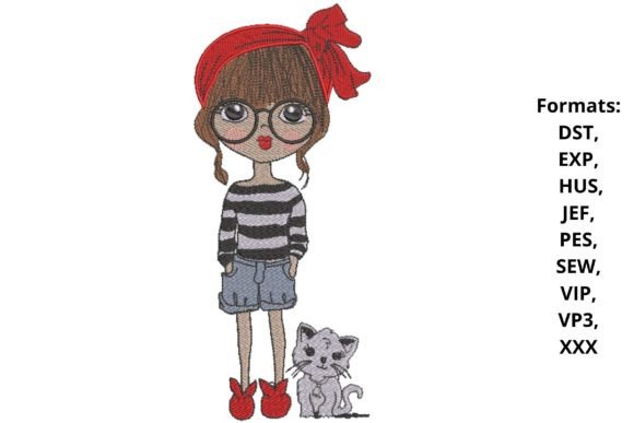 Little Girl with Cat: A Designer's Review for Real Projects