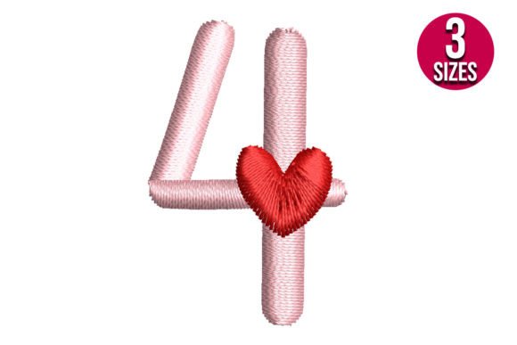 Number Four with Heart: A Sweet Embroidery Review