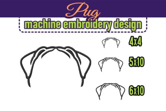 Pug Dog Ears: A Festive Embroidery Review