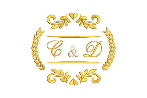 Review: Monogram Letters C and D for Wedding Projects