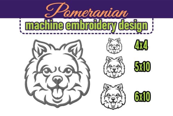 Smiling Pomeranian: A Holiday Embroidery Review