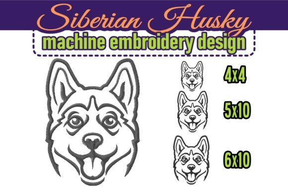 Smiling Siberian Husky: A Designer's Review for Business Merch