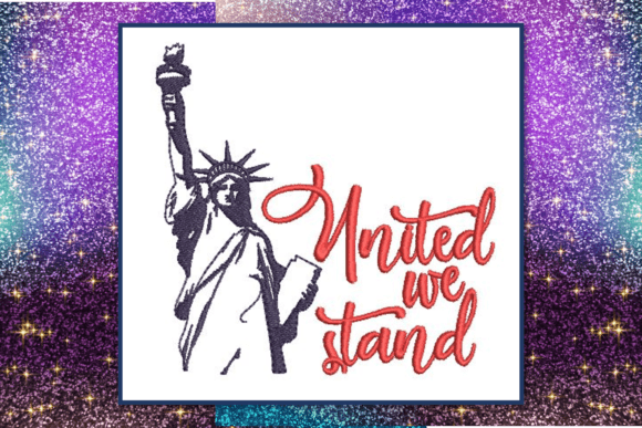 United We Stand-7x7: A Patriotic Embroidery Review